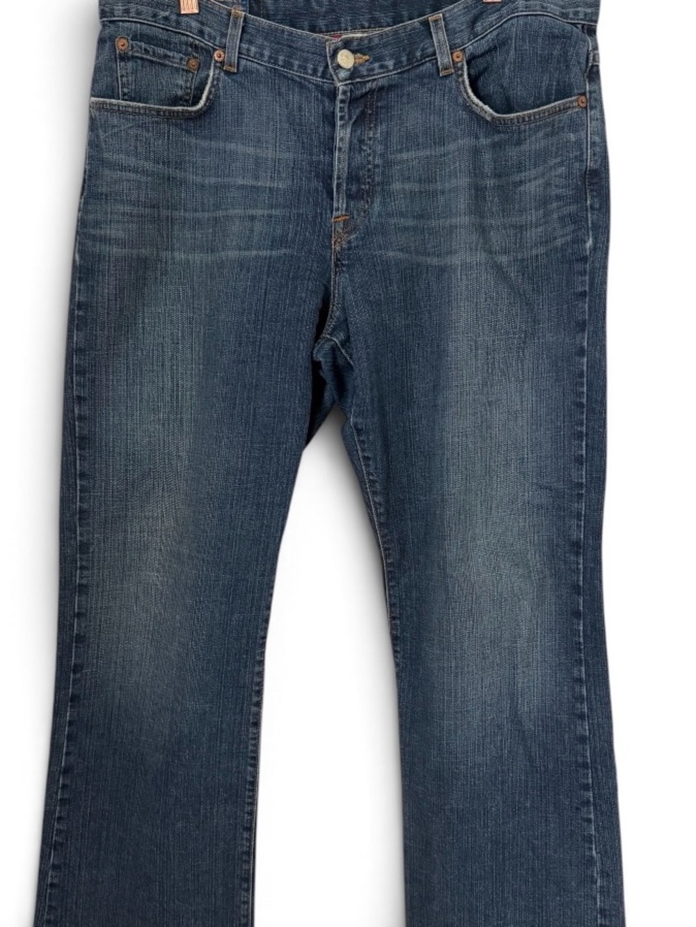 Vintage Lucky Brand Made in USA Lacey Rider Jeans Size 18/34 Mid-Rise Bootcut